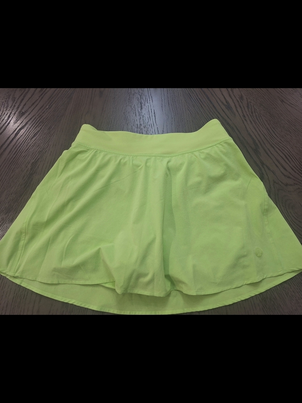 Lululemon Athletica Neon Lime "Citron" Performance Skort